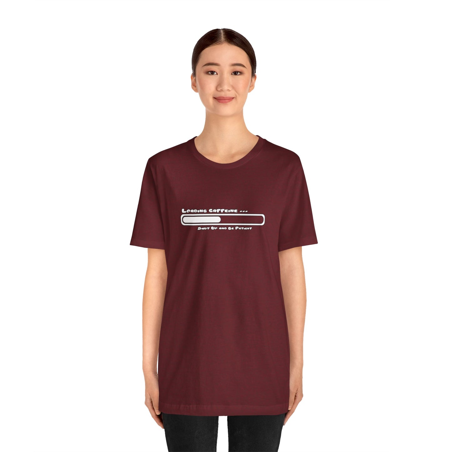 Caffeine Kick Loading: Hush and Wait Tee