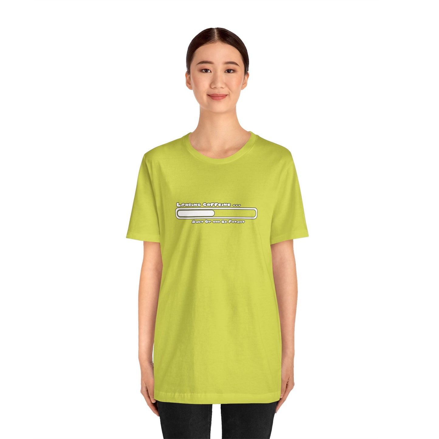 Caffeine Kick Loading: Hush and Wait Tee