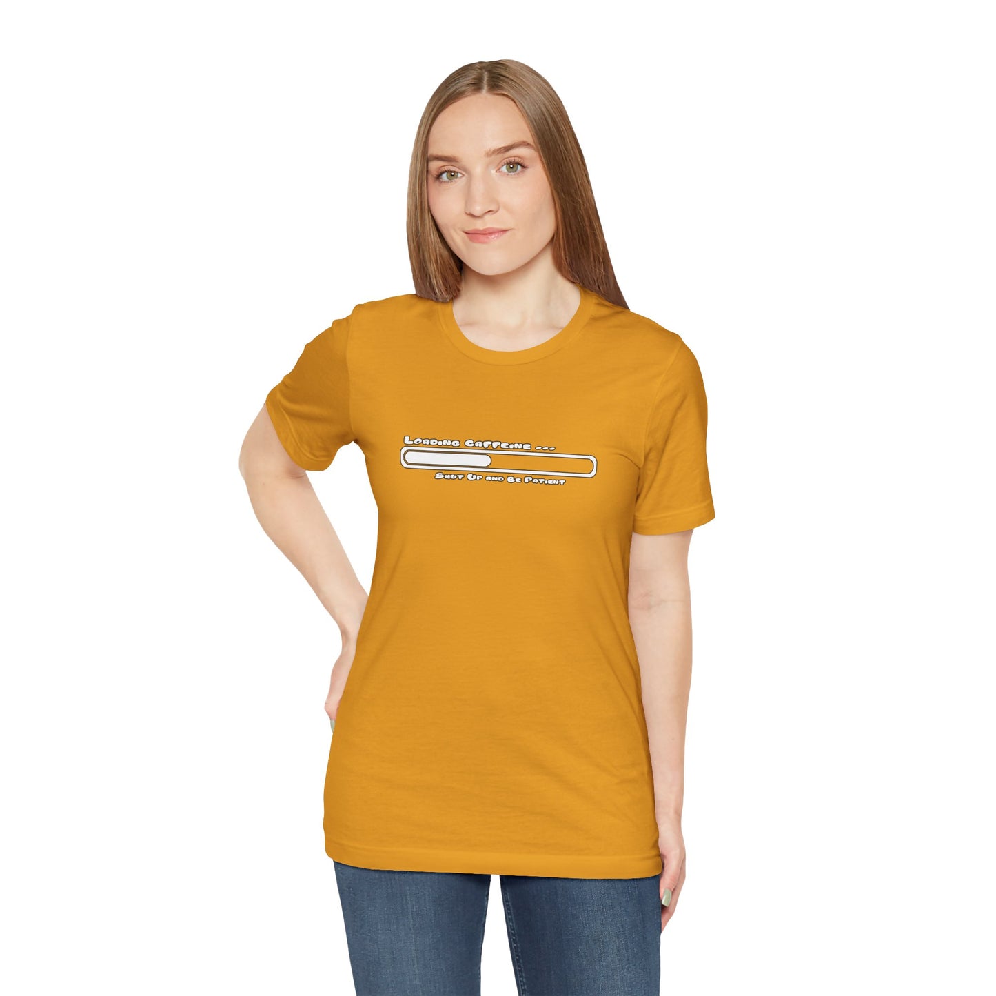 Caffeine Kick Loading: Hush and Wait Tee