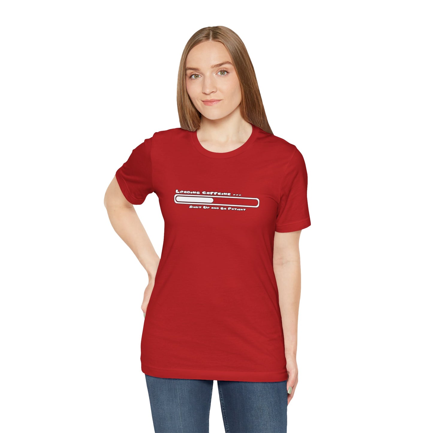 Caffeine Kick Loading: Hush and Wait Tee