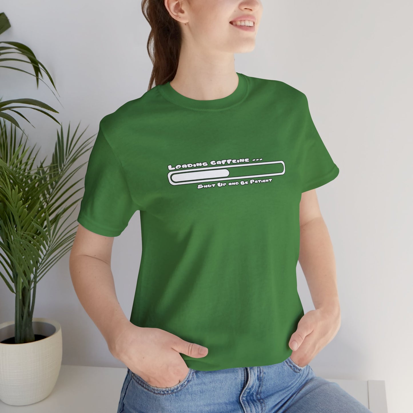 Caffeine Kick Loading: Hush and Wait Tee