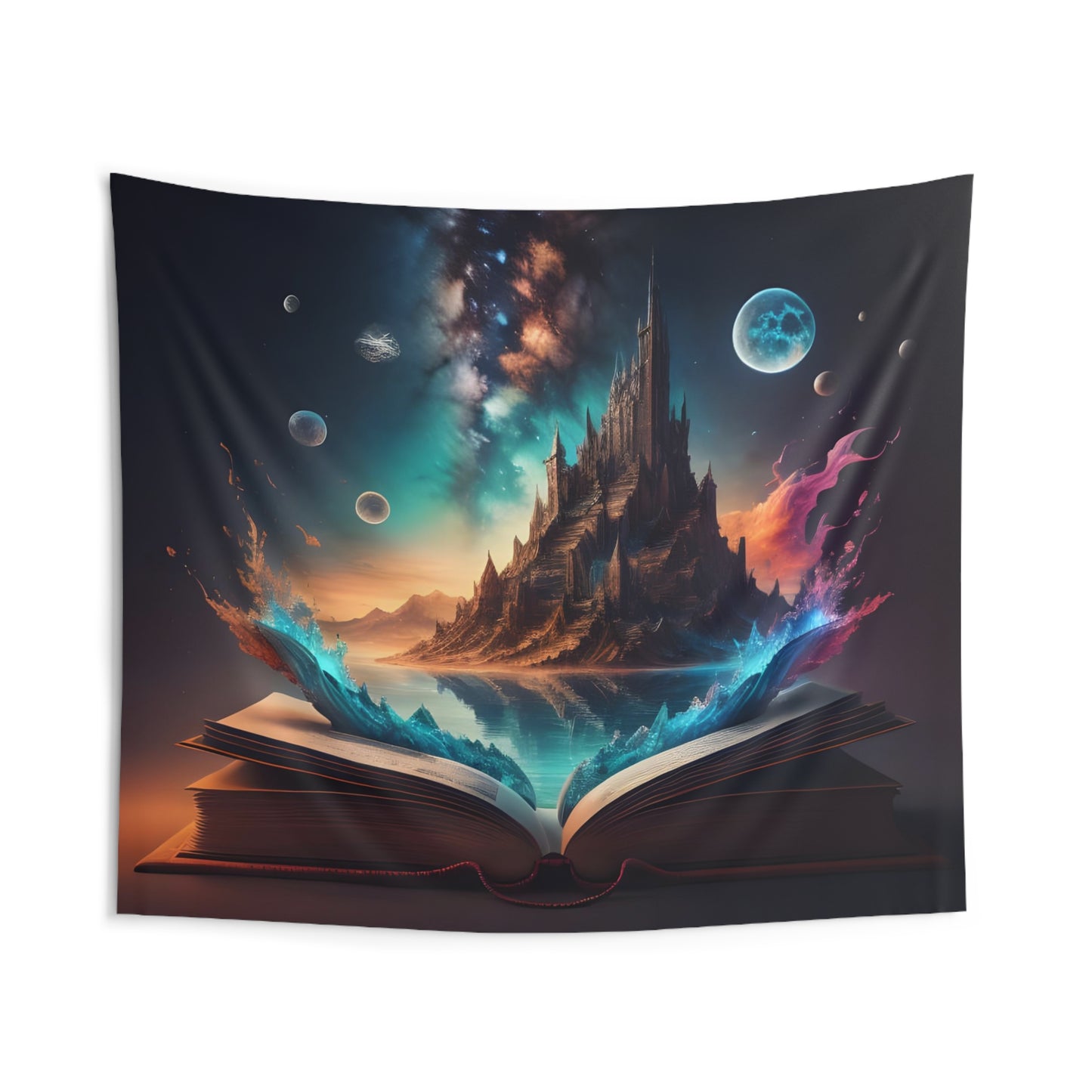 Enchanted Realm Unveiled Wall Tapestry