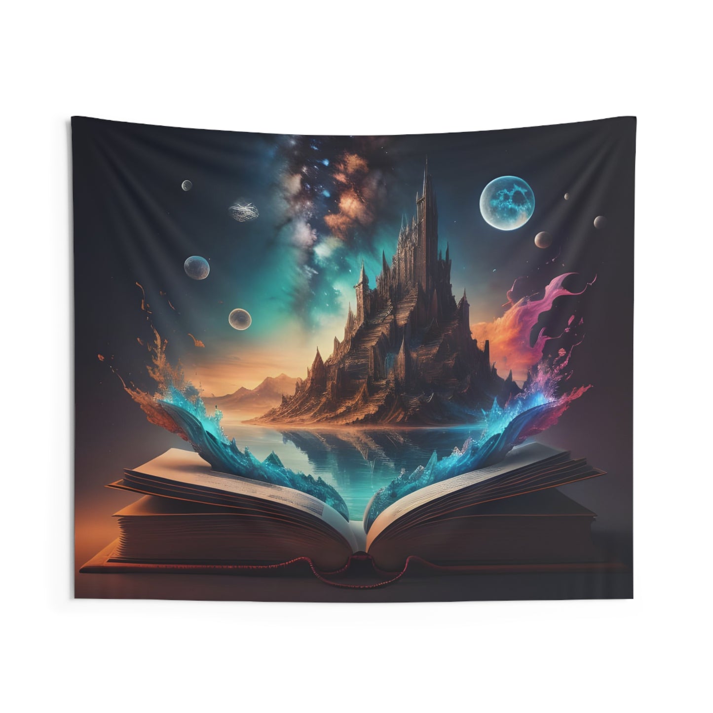 Enchanted Realm Unveiled Wall Tapestry