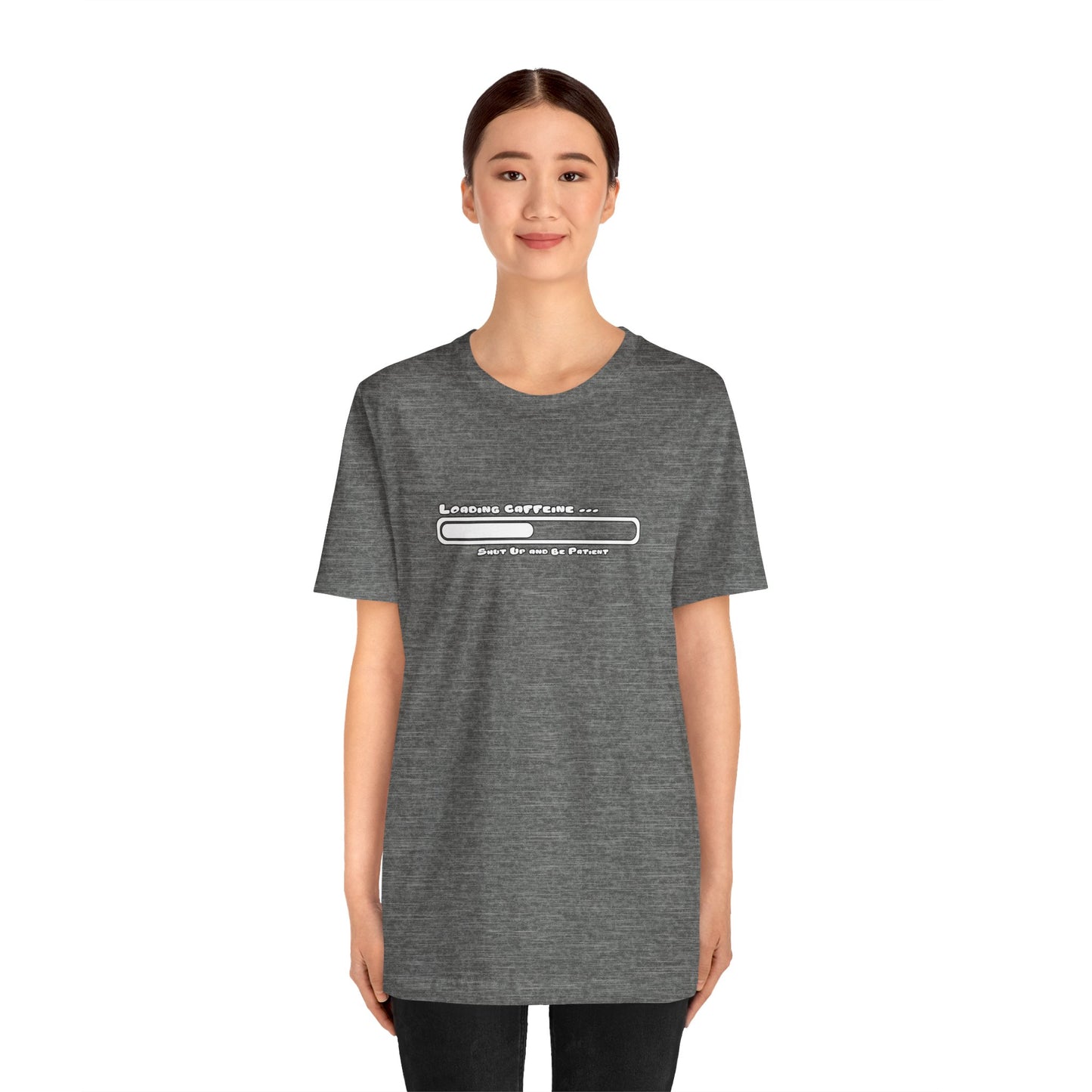 Caffeine Kick Loading: Hush and Wait Tee
