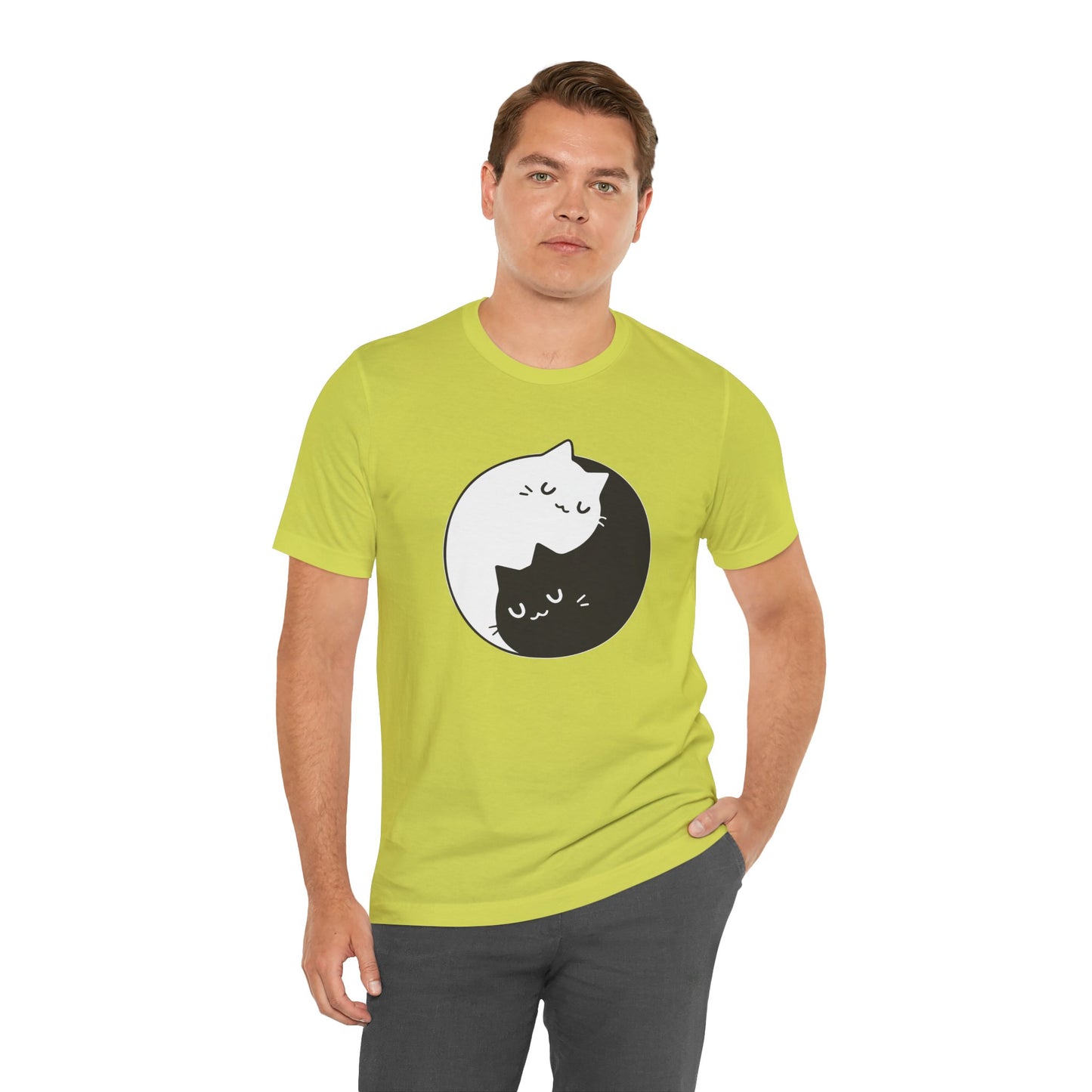 Meow and Zen: Cat Harmony Tee