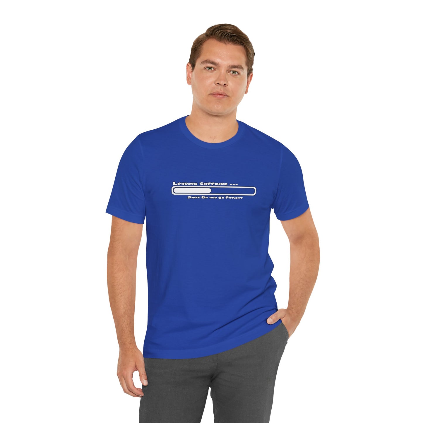 Caffeine Kick Loading: Hush and Wait Tee