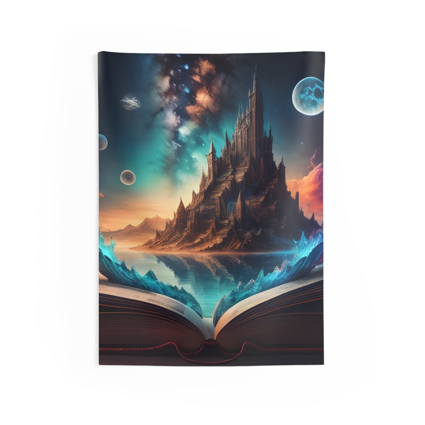Enchanted Realm Unveiled Wall Tapestry