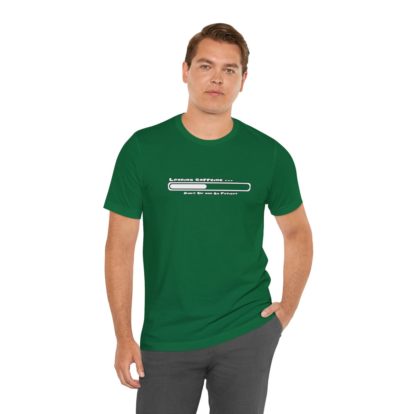 Caffeine Kick Loading: Hush and Wait Tee