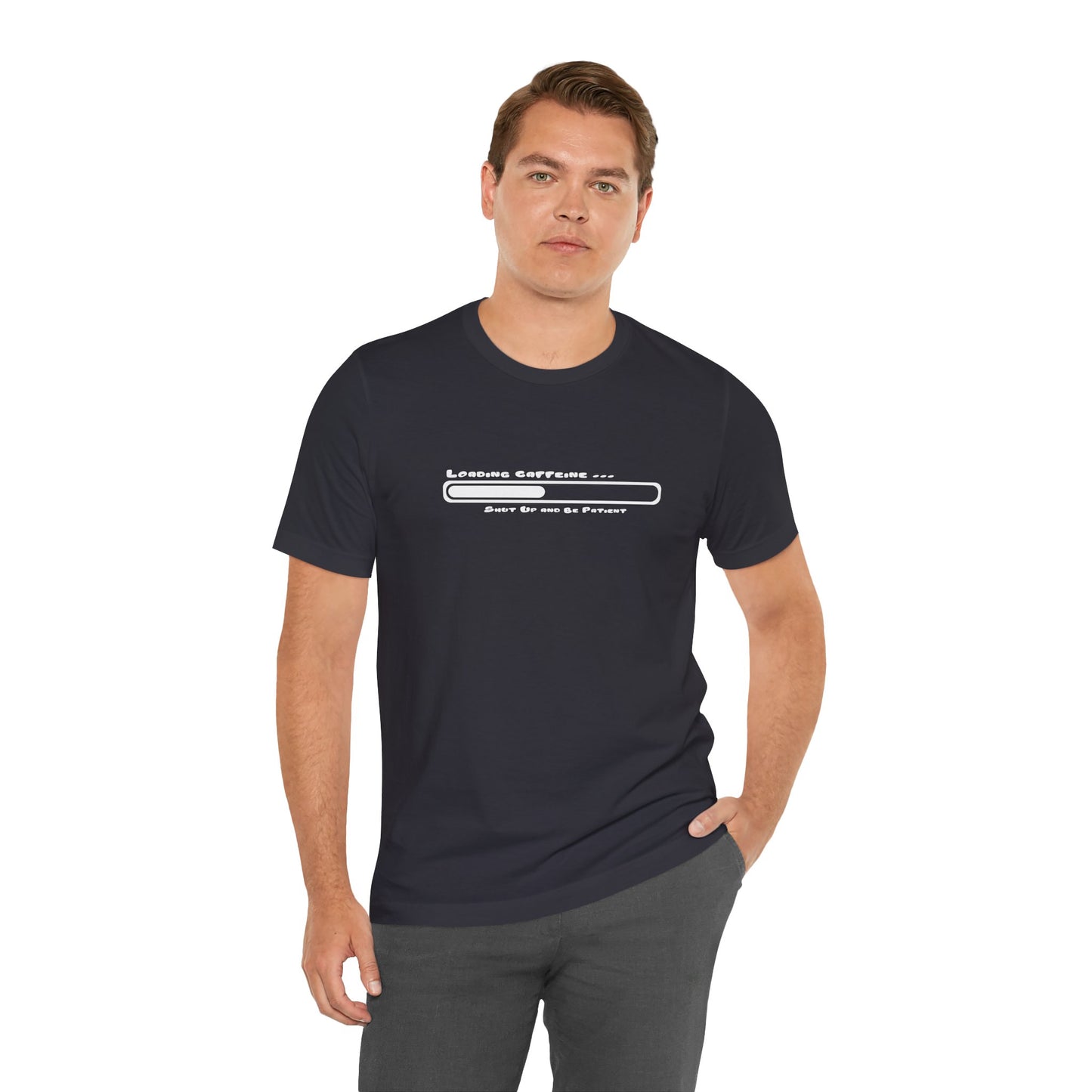 Caffeine Kick Loading: Hush and Wait Tee