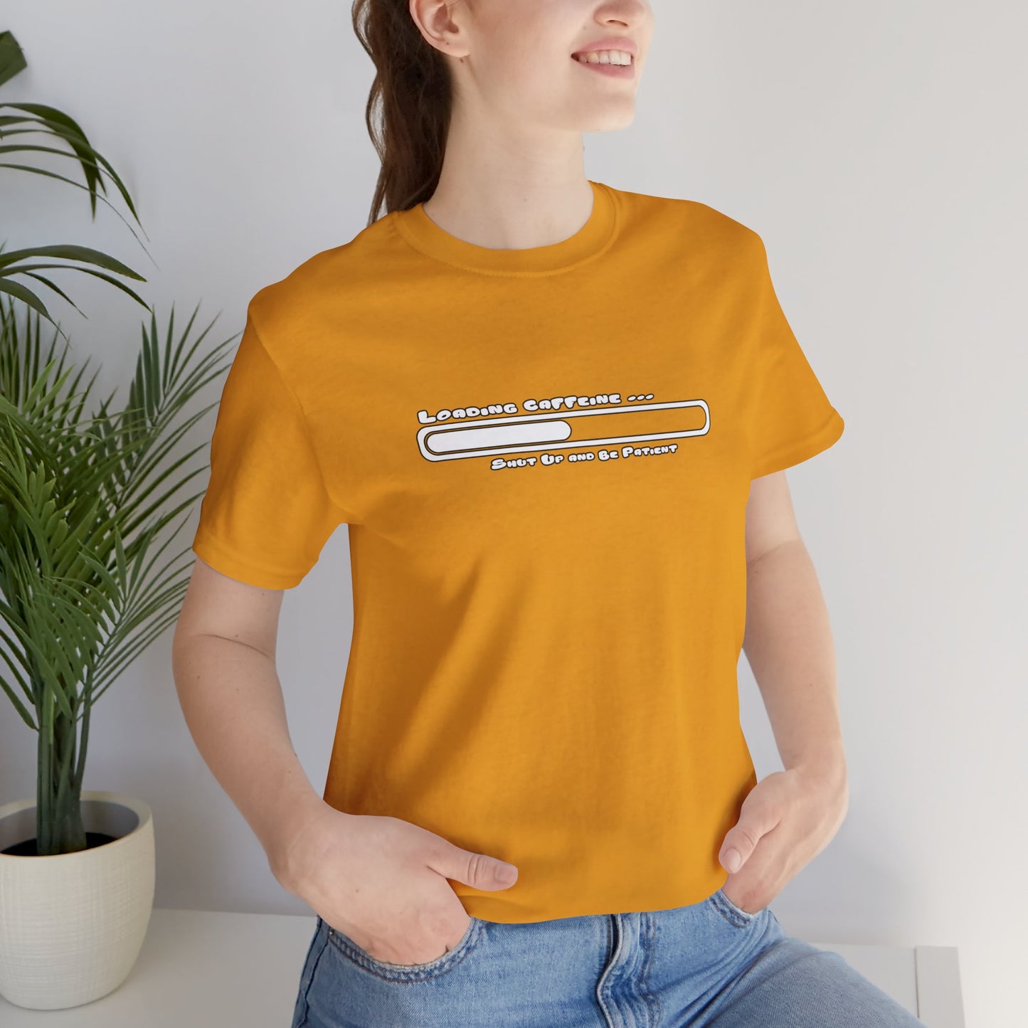 Caffeine Kick Loading: Hush and Wait Tee