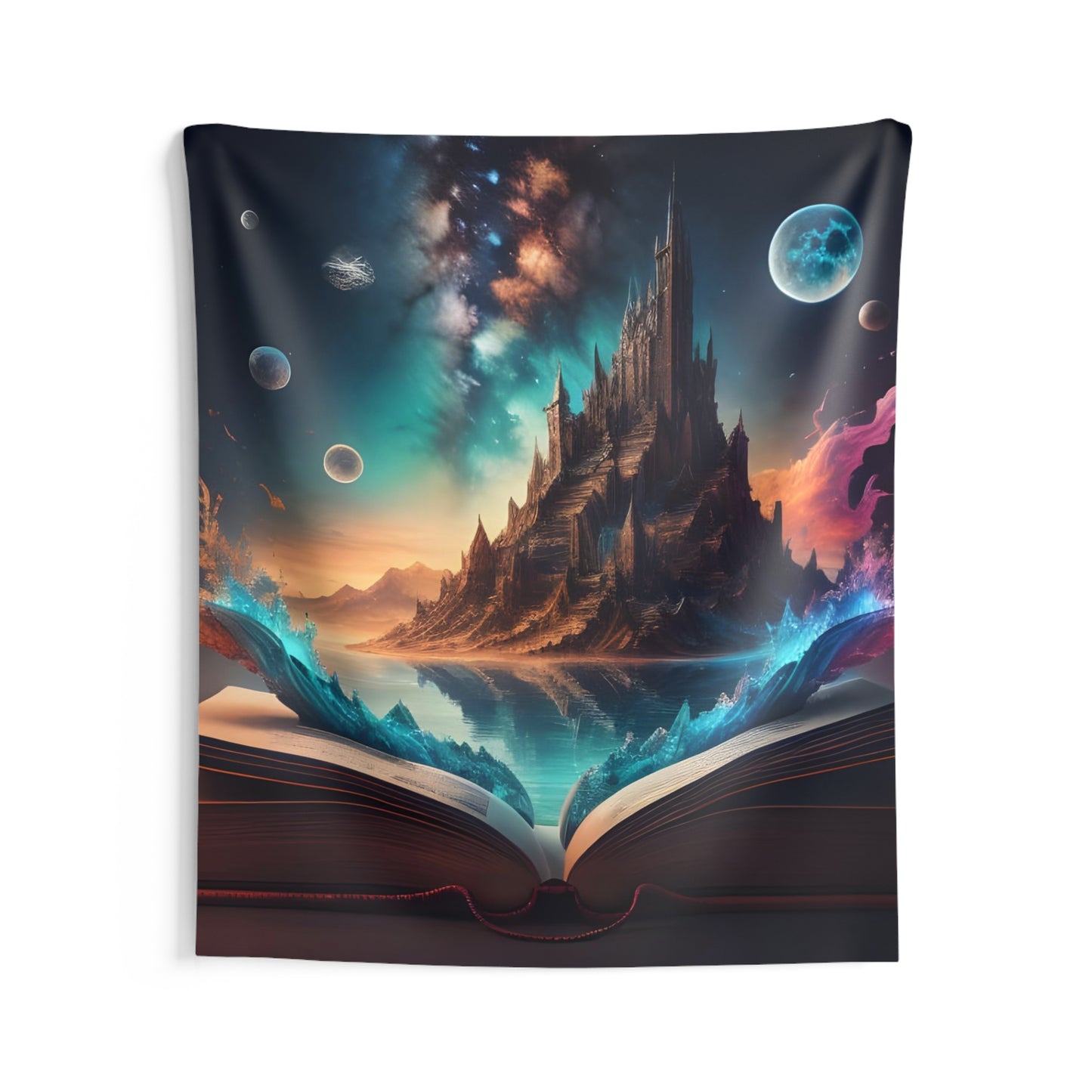 Enchanted Realm Unveiled Wall Tapestry