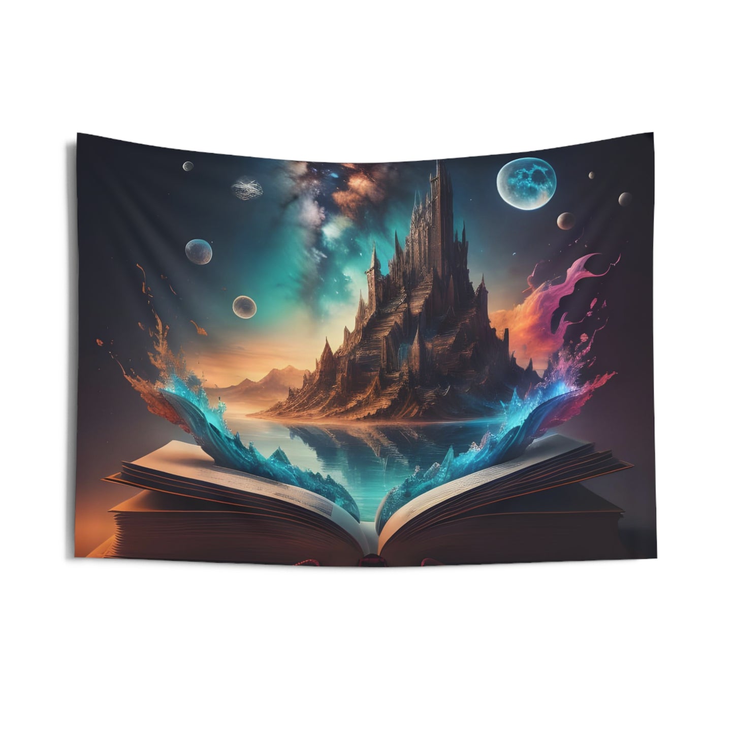 Enchanted Realm Unveiled Wall Tapestry