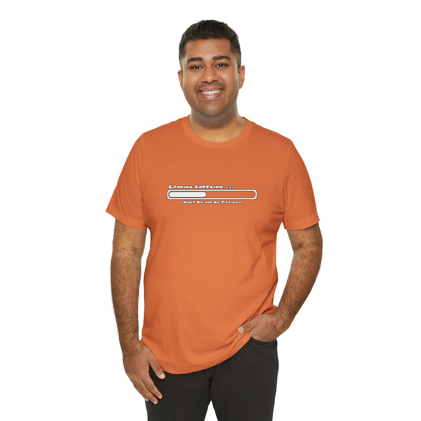 Caffeine Kick Loading: Hush and Wait Tee