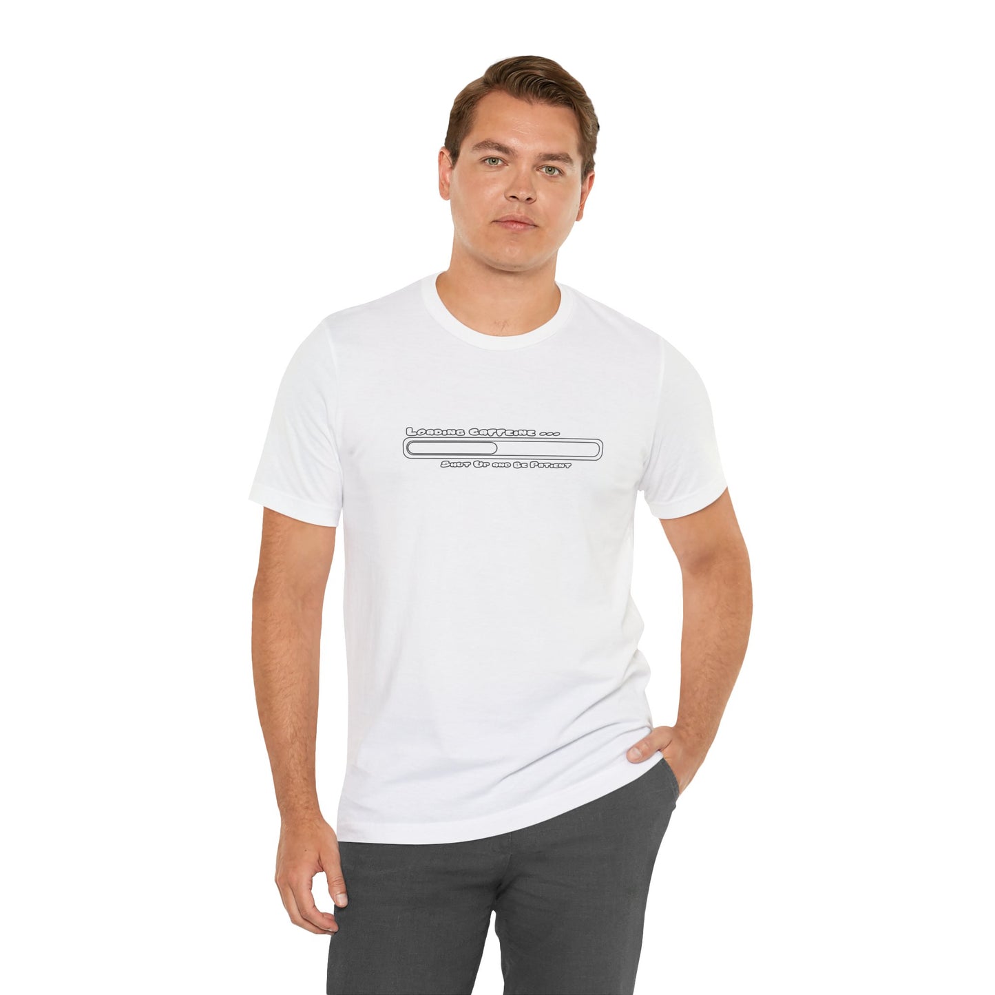 Caffeine Kick Loading: Hush and Wait Tee
