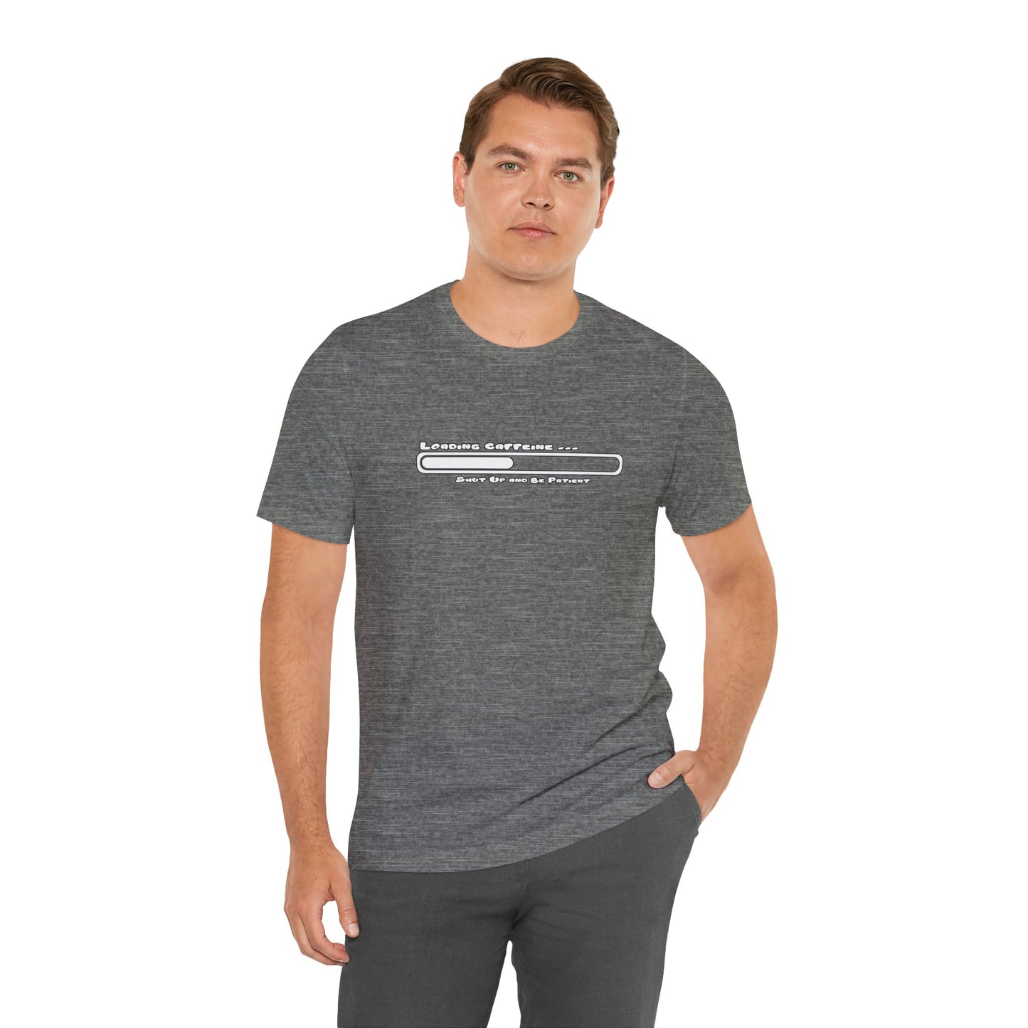 Caffeine Kick Loading: Hush and Wait Tee