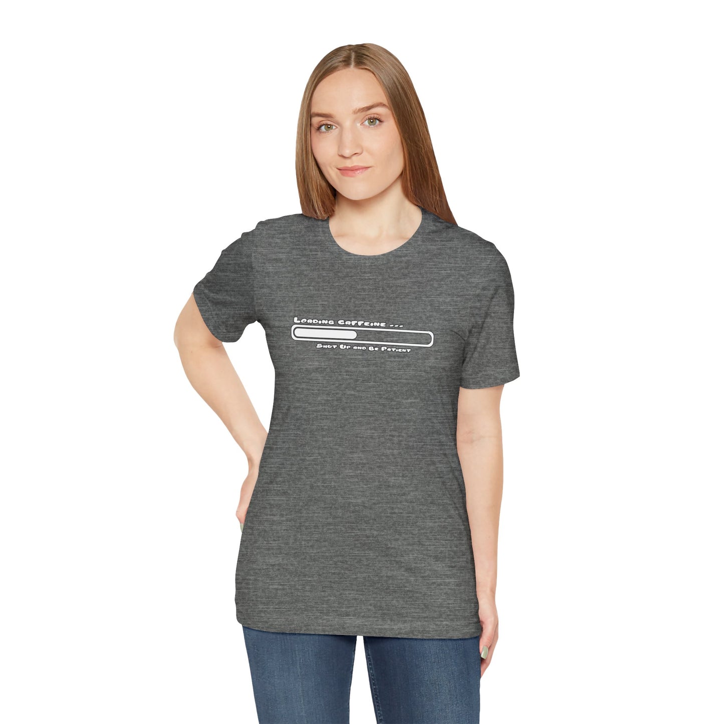 Caffeine Kick Loading: Hush and Wait Tee