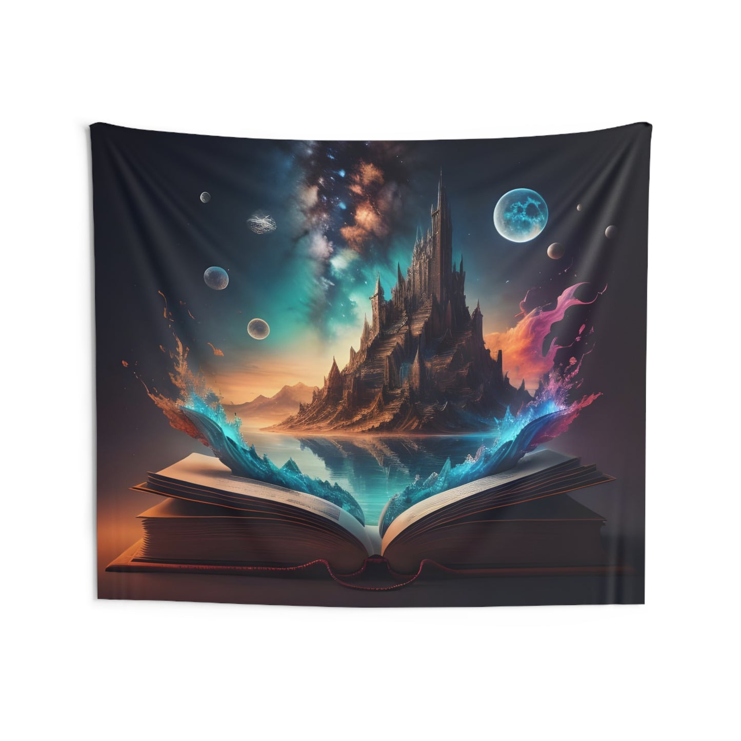 Enchanted Realm Unveiled Wall Tapestry