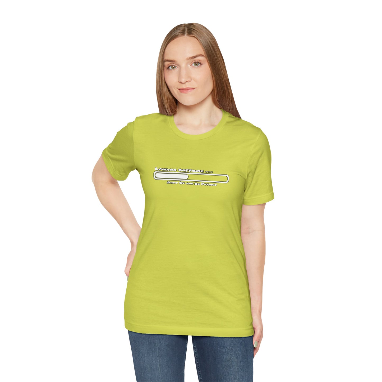 Caffeine Kick Loading: Hush and Wait Tee