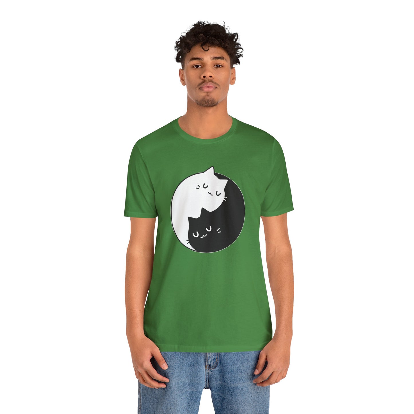 Meow and Zen: Cat Harmony Tee