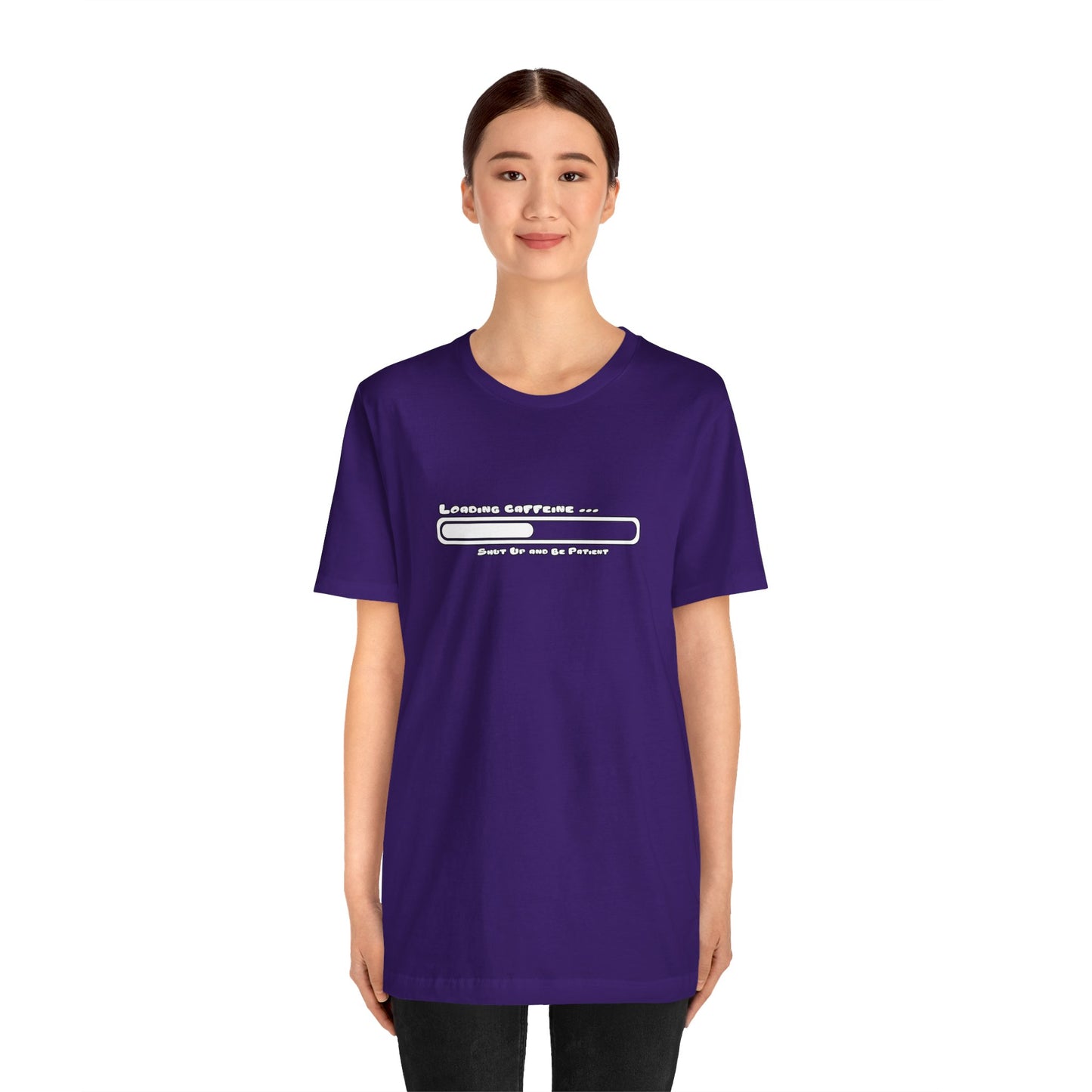 Caffeine Kick Loading: Hush and Wait Tee