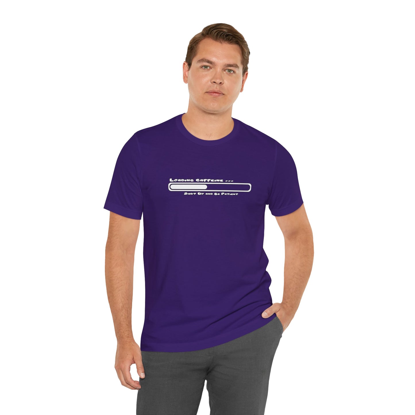 Caffeine Kick Loading: Hush and Wait Tee