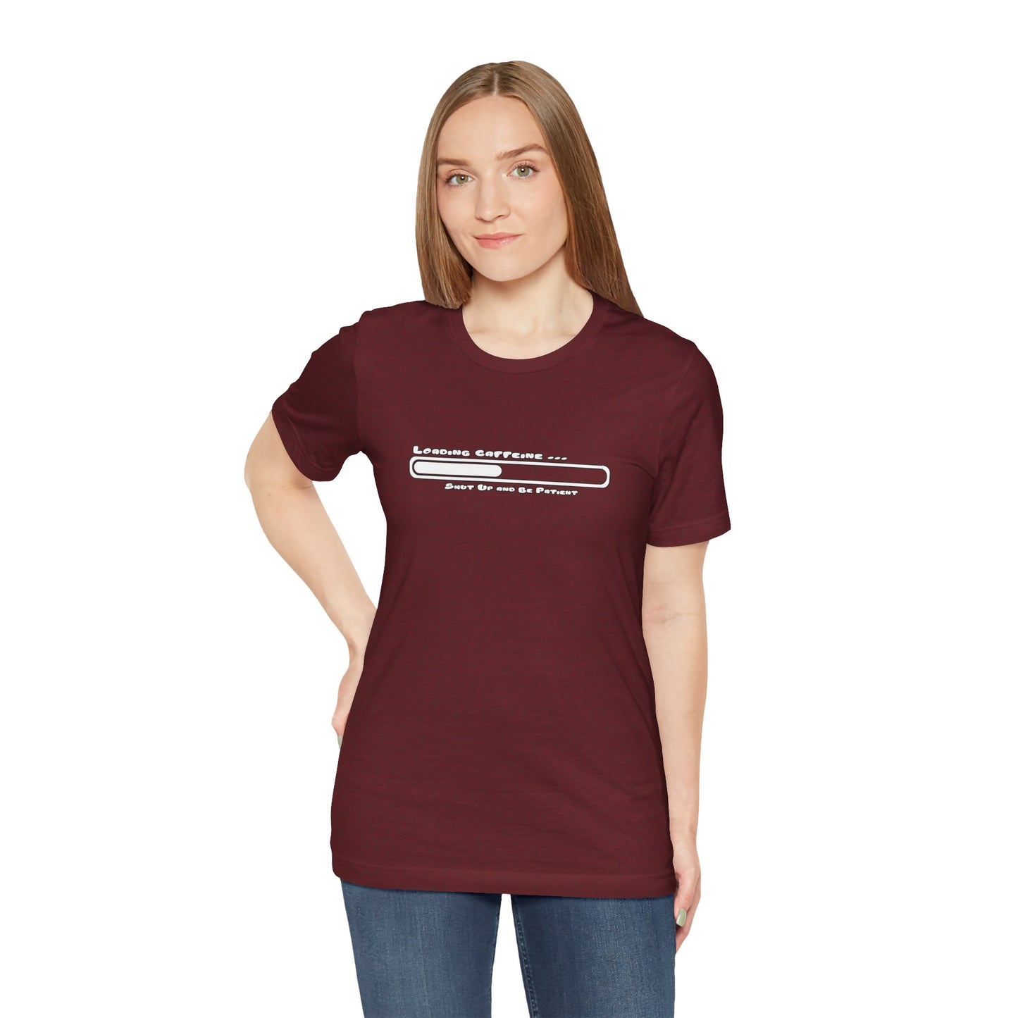 Caffeine Kick Loading: Hush and Wait Tee