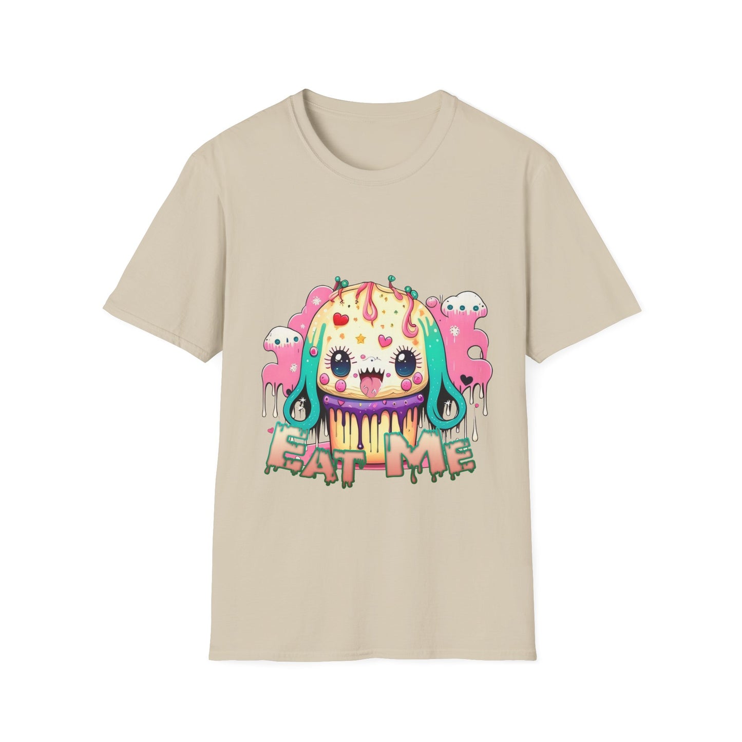 Delectable Danger: Bite Me Cupcake Attire T-Shirt