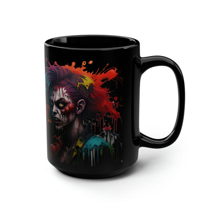 Caffeinated Undead: Vibrant Zombie Brew Mug