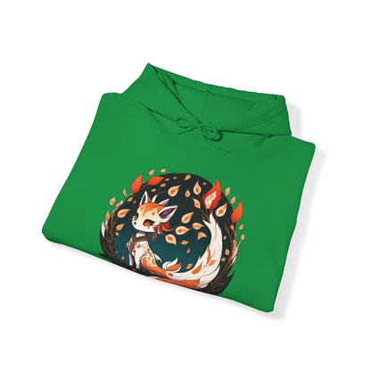 Flaming Blaze of the Mystic Fox hoodie