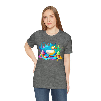 Ducky Delights: Quackin' Good Ice Cream Tee