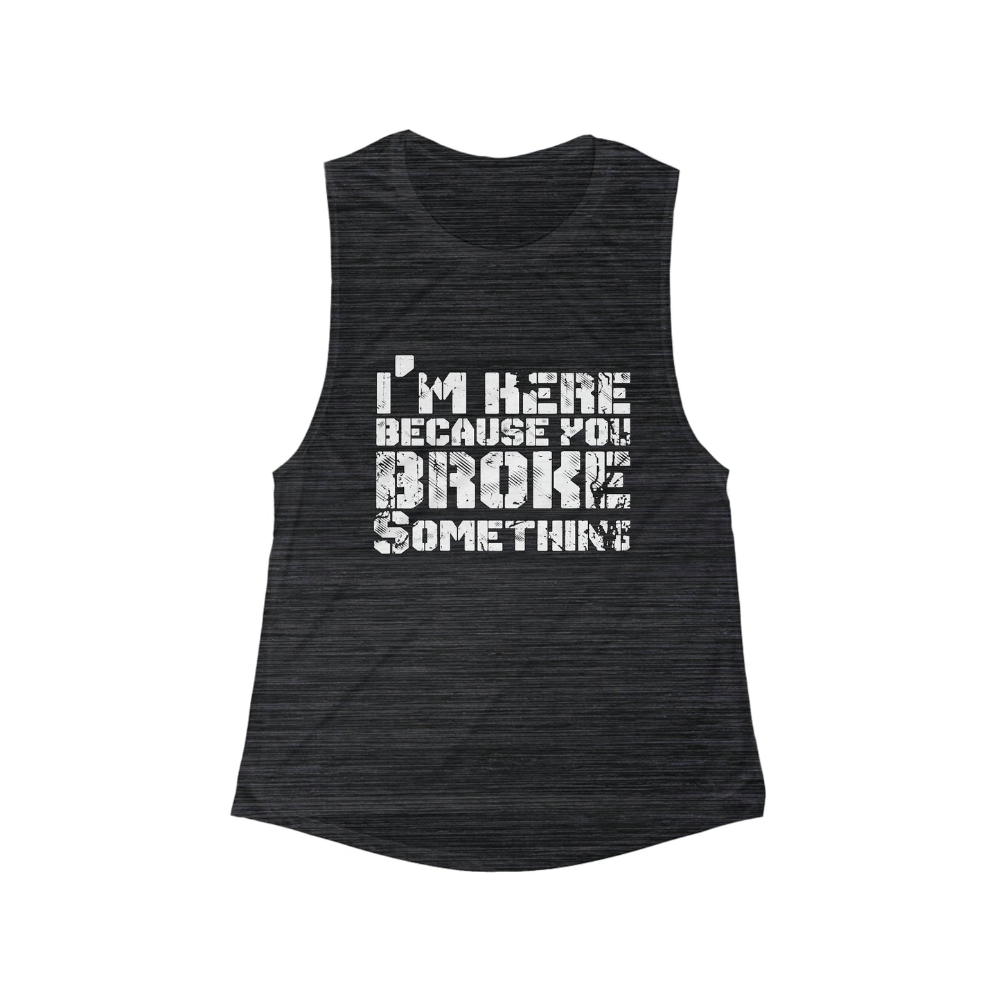 Broken? I Got This: Female Power Muscle Tee