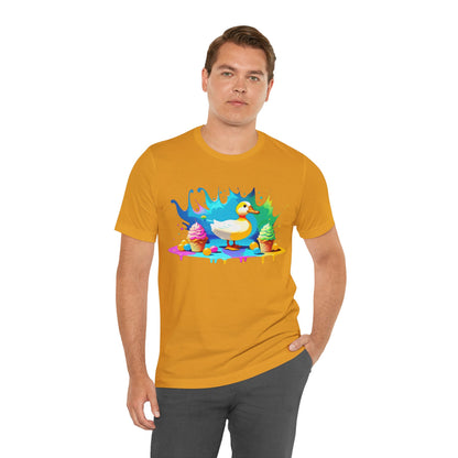 Ducky Delights: Quackin' Good Ice Cream Tee