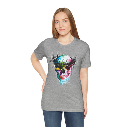 Glowing Grin: Radiant Skull Tee