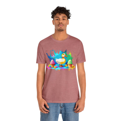 Ducky Delights: Quackin' Good Ice Cream Tee