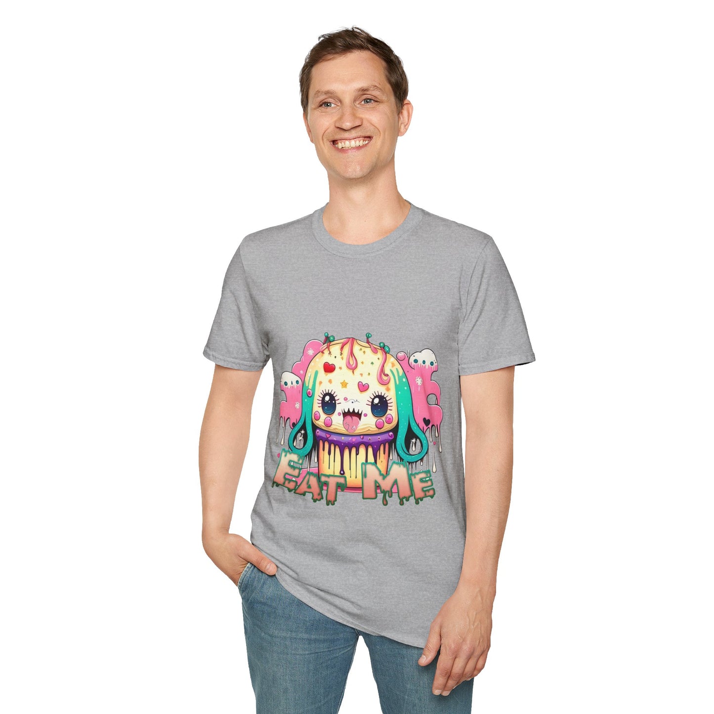 Delectable Danger: Bite Me Cupcake Attire T-Shirt