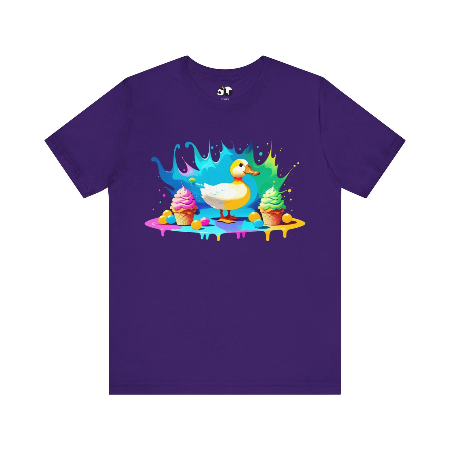 Ducky Delights: Quackin' Good Ice Cream Tee