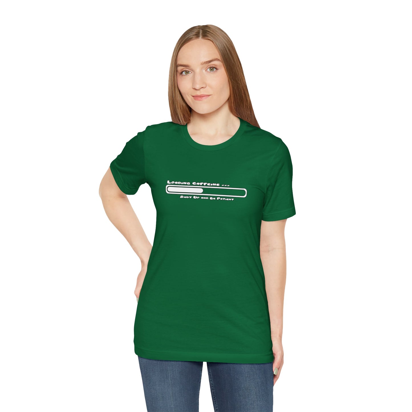 Caffeine Kick Loading: Hush and Wait Tee