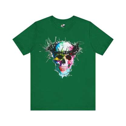 Glowing Grin: Radiant Skull Tee