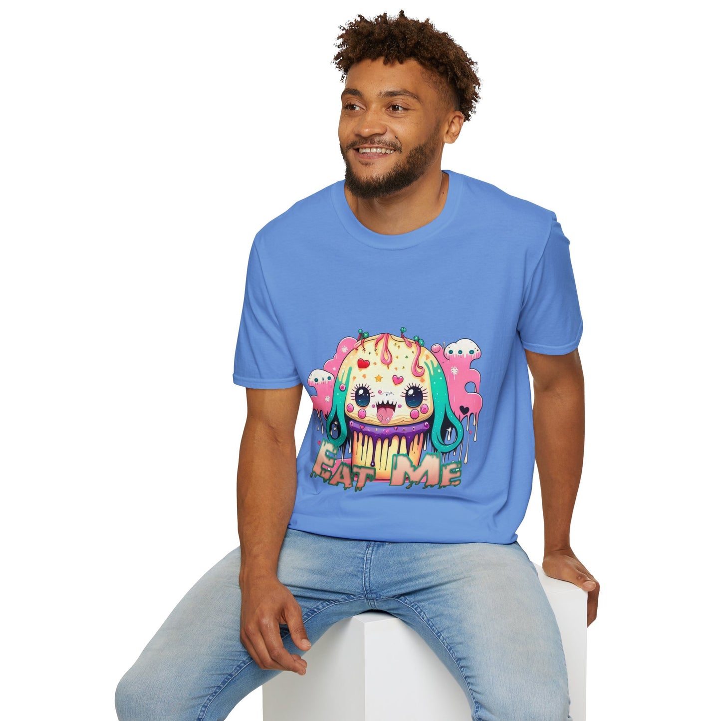 Delectable Danger: Bite Me Cupcake Attire T-Shirt