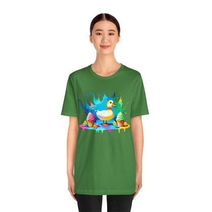 Ducky Delights: Quackin' Good Ice Cream Tee