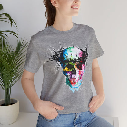 Glowing Grin: Radiant Skull Tee