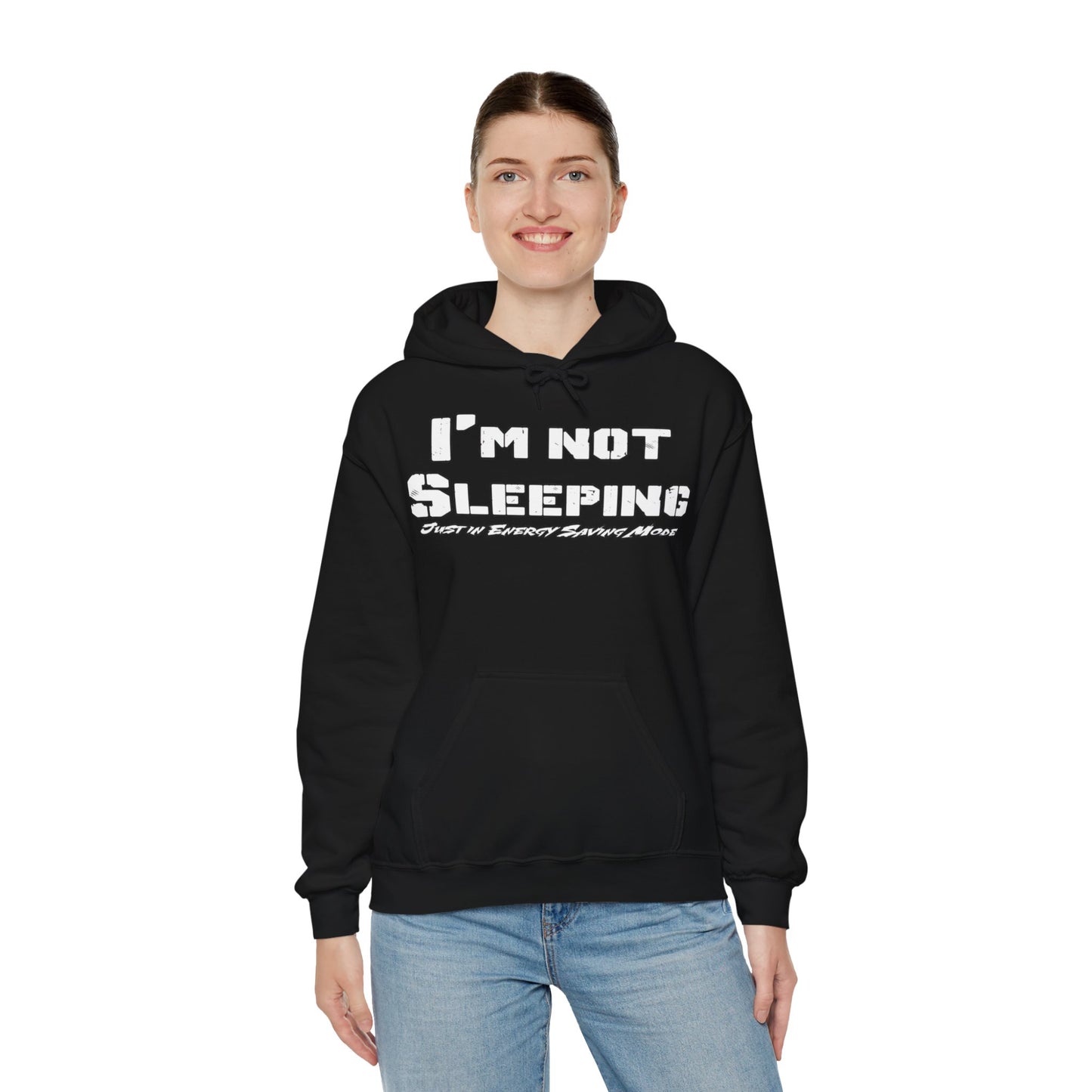 Restful Recharge: Not Sleeping Hoodie