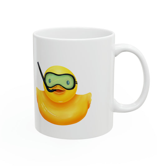 Duck Brigade: Quackin' Depths Diving Duck Mug