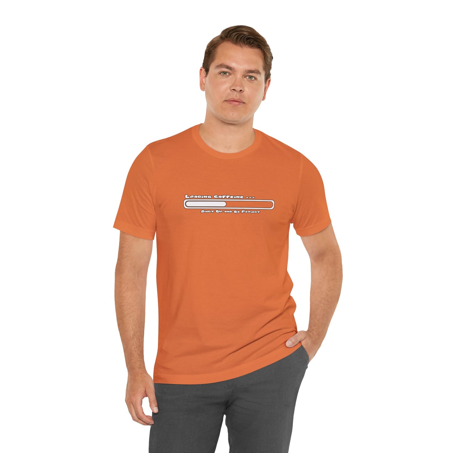 Caffeine Kick Loading: Hush and Wait Tee