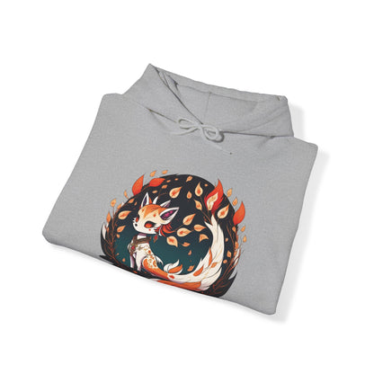 Flaming Blaze of the Mystic Fox hoodie