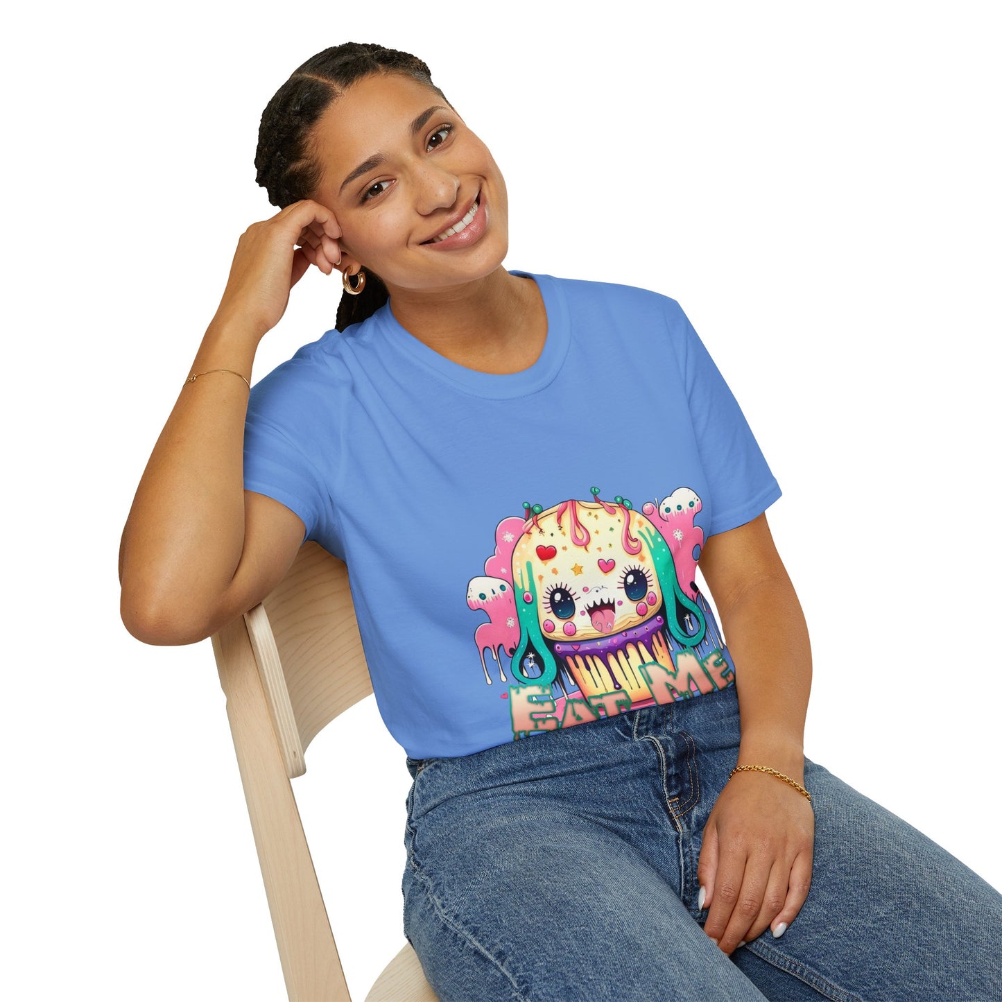 Delectable Danger: Bite Me Cupcake Attire T-Shirt