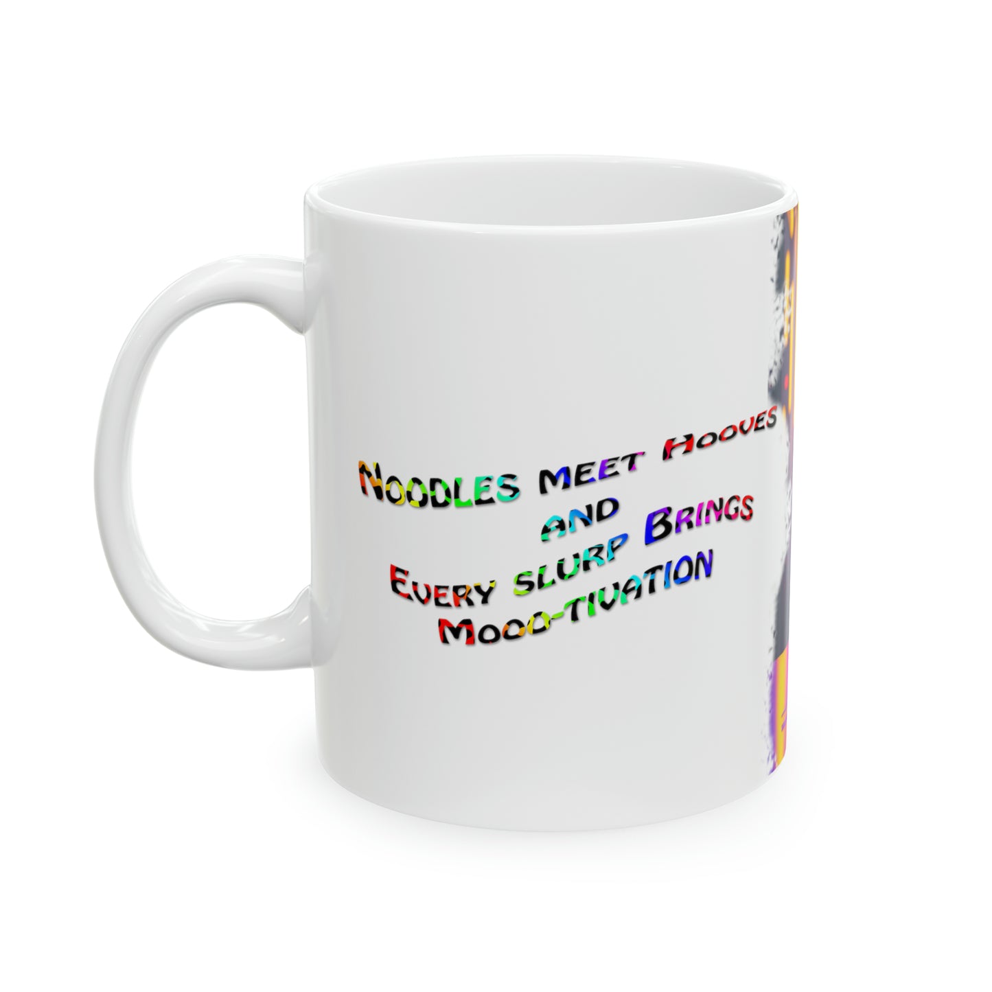 Moo'd-Boost Mug: Savoring Happiness, One Noodle at a Time