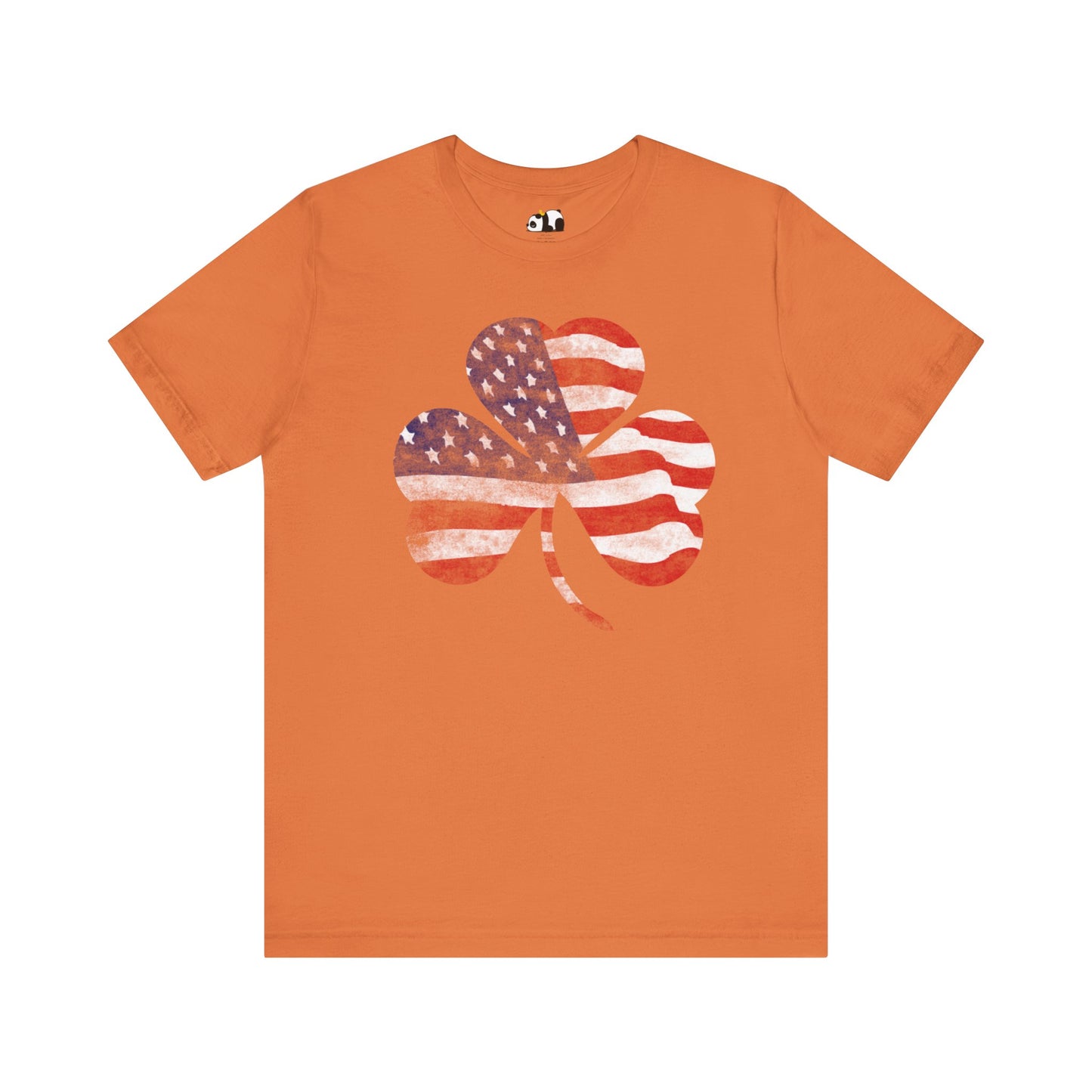 Lucky Land of Liberty: Shamrock Flag Shirt