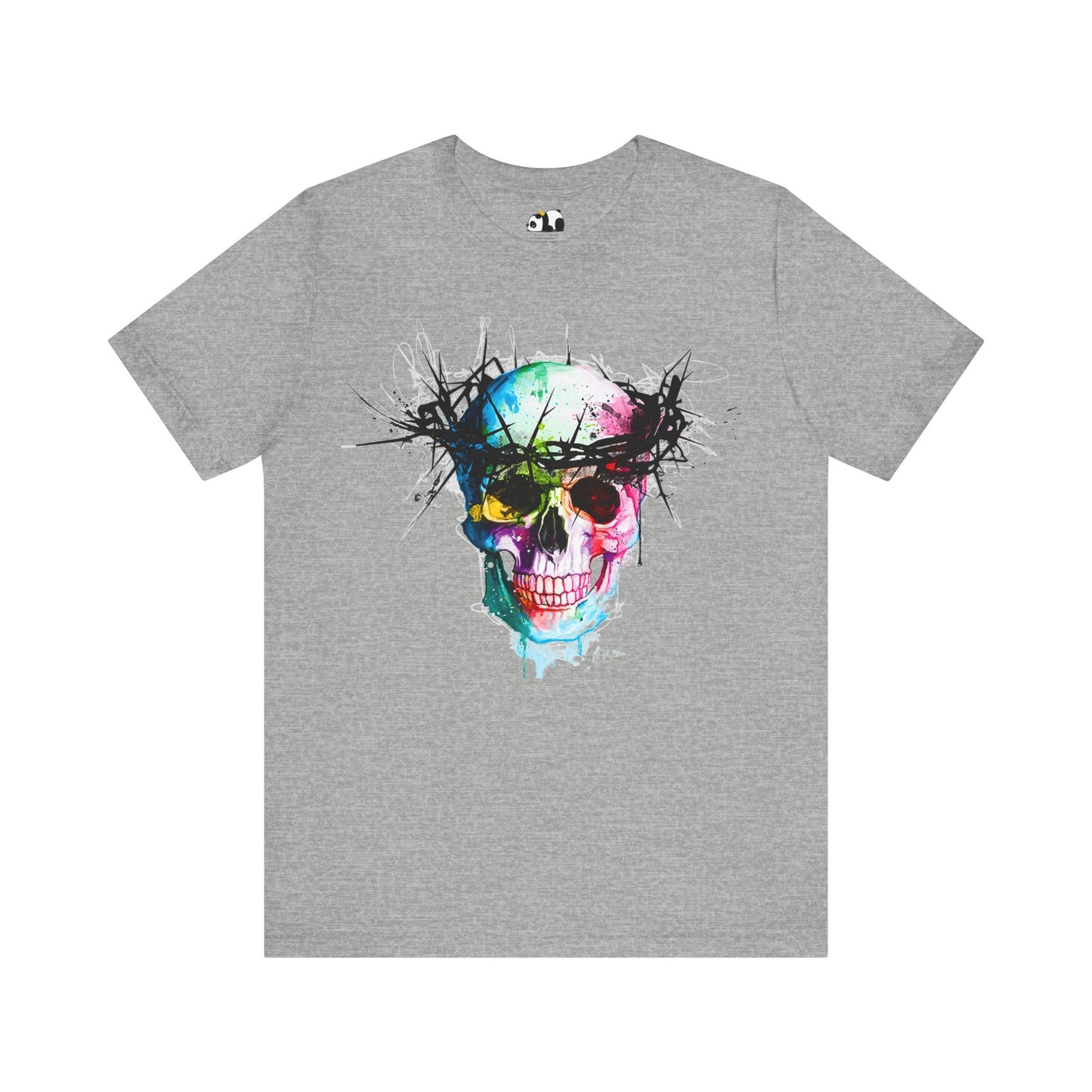 Glowing Grin: Radiant Skull Tee