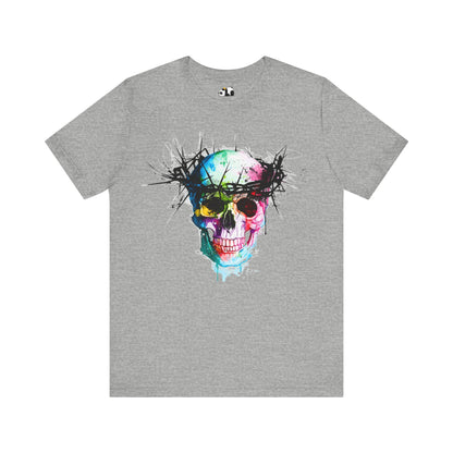 Glowing Grin: Radiant Skull Tee